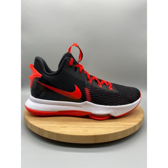 Nike Other - Nike Shoes Mens 11 Black Red Lebron Witness Sneakers Basketball Mid CQ9380-005